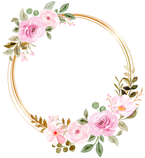 Cercle de fleurs