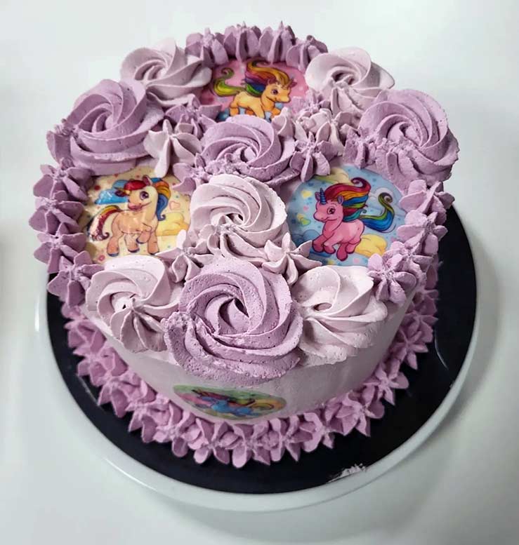 Gâteau d'anniversaire au thème de My Little Pony